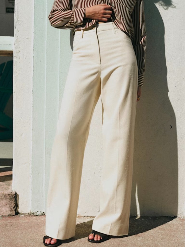 Nwt Szane- Soan Pant- Ecru Size 36